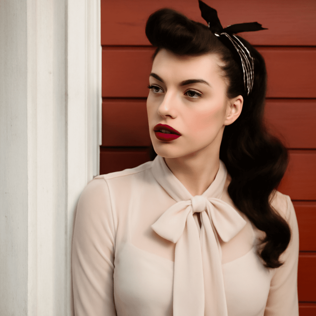 50s pin up girl and 1950s pin up models illustration