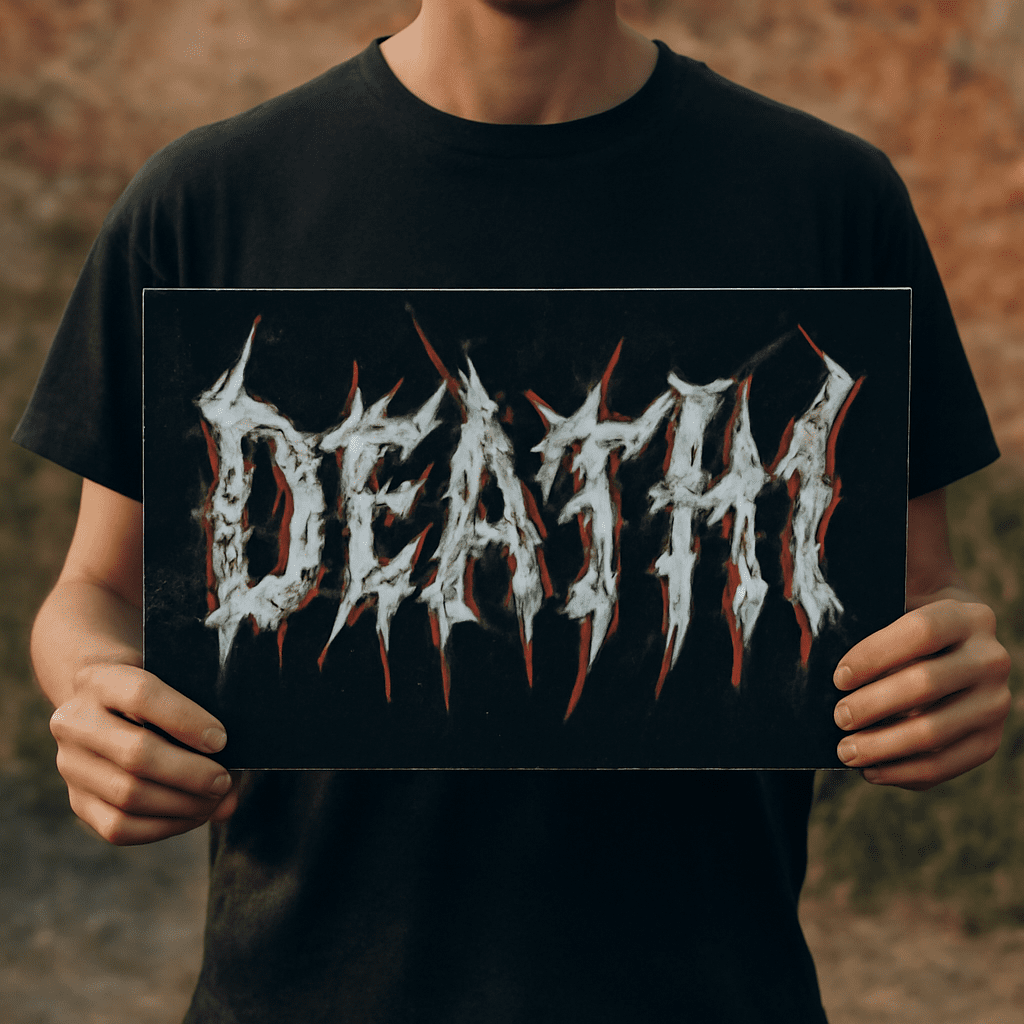 Using black metal font generator for unique designs