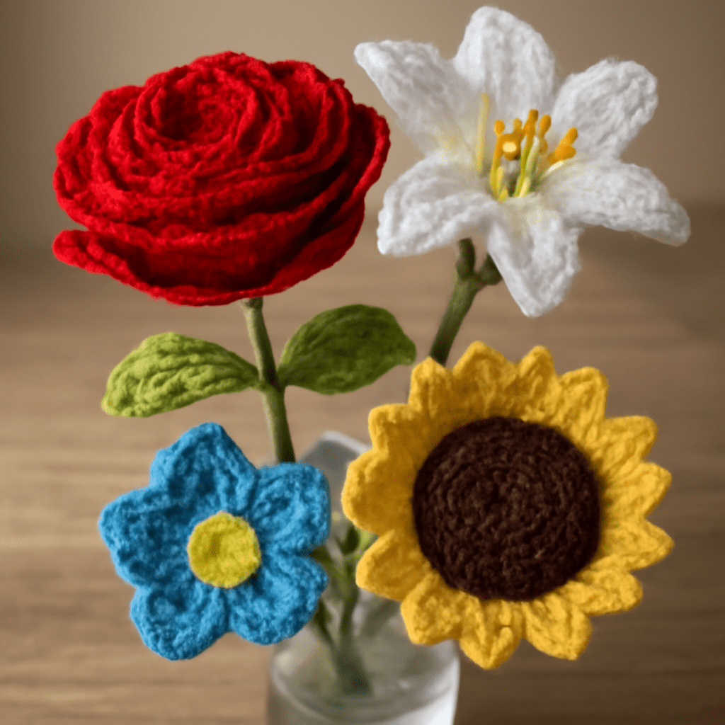 Explore crochet flowers and crochet flower patterns