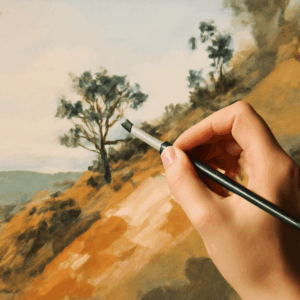 Various different types of painting styles and paint styles