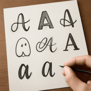 Easy fancy letters and hand-lettering styles