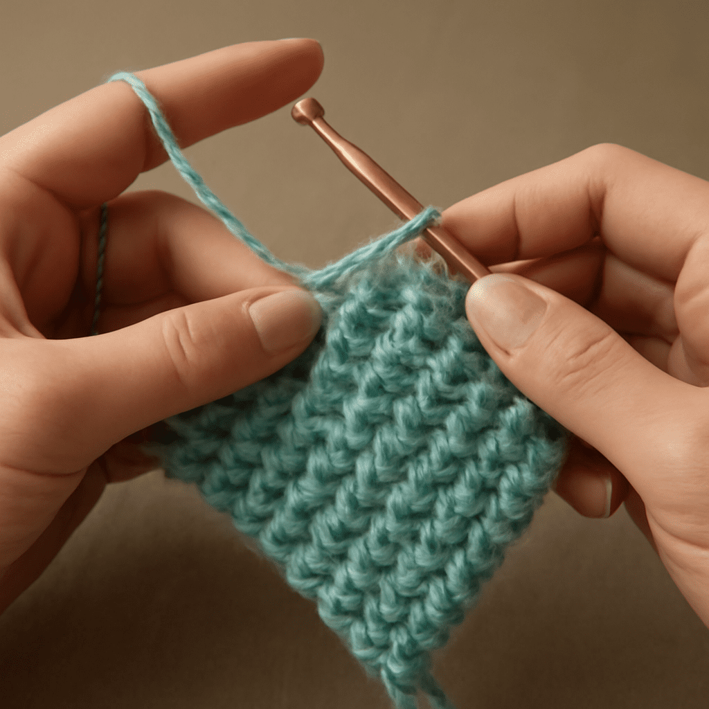 how to crochet and learn crochet with basic techniques