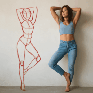 Learn how to draw female figures and draw female body easily
