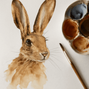Illustration on how to watercolor and water paint techniques