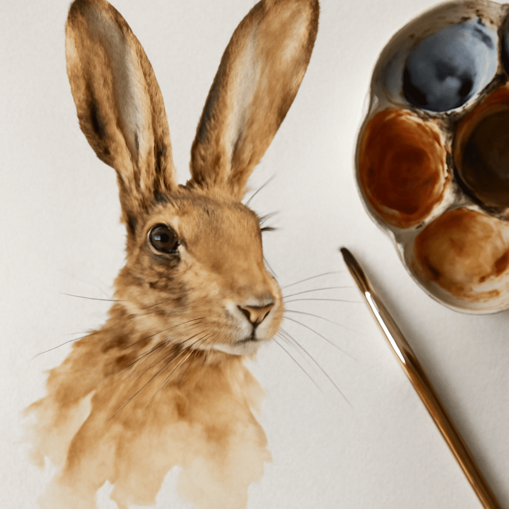 Illustration on how to watercolor and water paint techniques