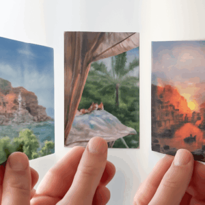 Exploring lenticular pictures and creating lenticular images