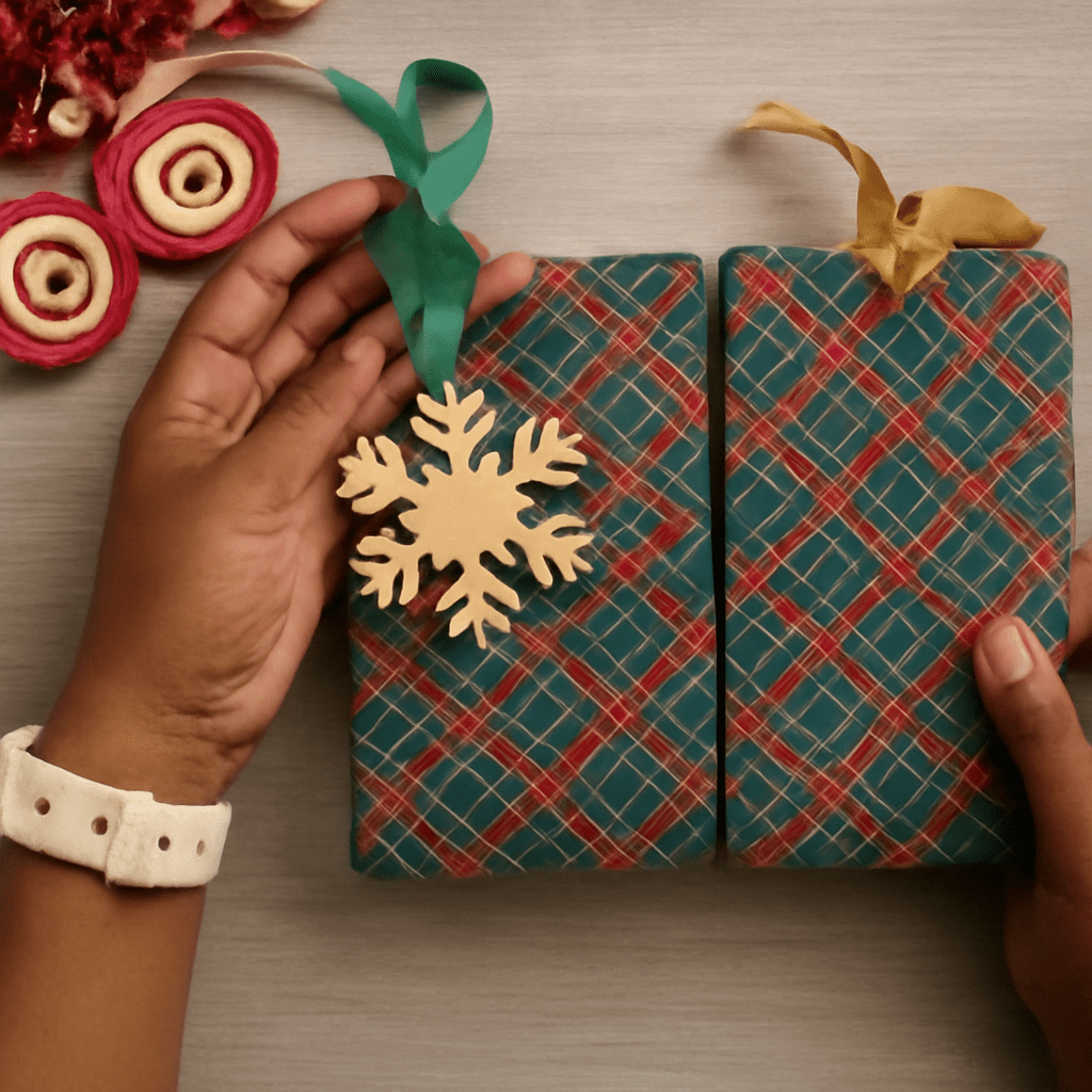 How to make a bag out of wrapping paper and make a bag from wrapping paper