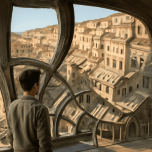 MC Escher Relativity and Escher's Relativity artwork