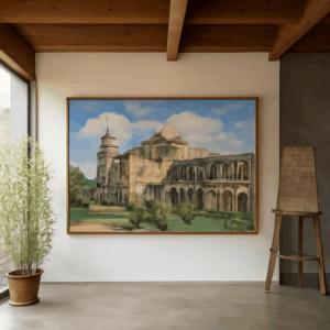 Beautiful oil paintings on canvas by renowned artists