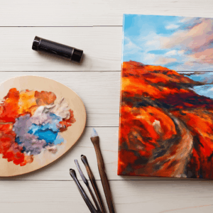 Painting with acrylics and how to use acrylic paint on canvas