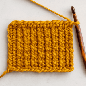 Tunisian crochet and tunisian stitch techniques