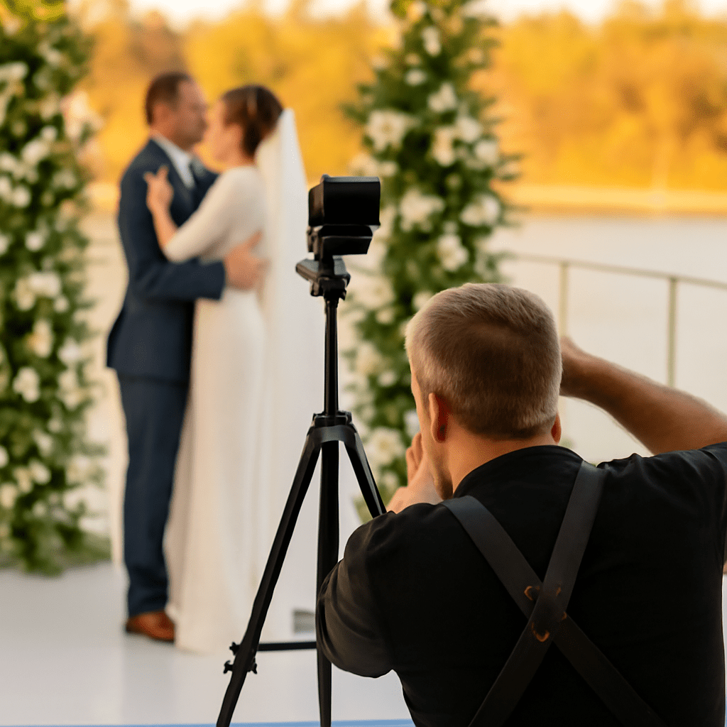 Capture your wedding day with expert wedding photographer and videographer services