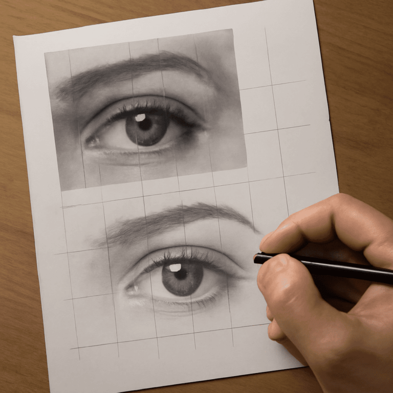 Grid Drawing: Mastering the Art with the Grid Method