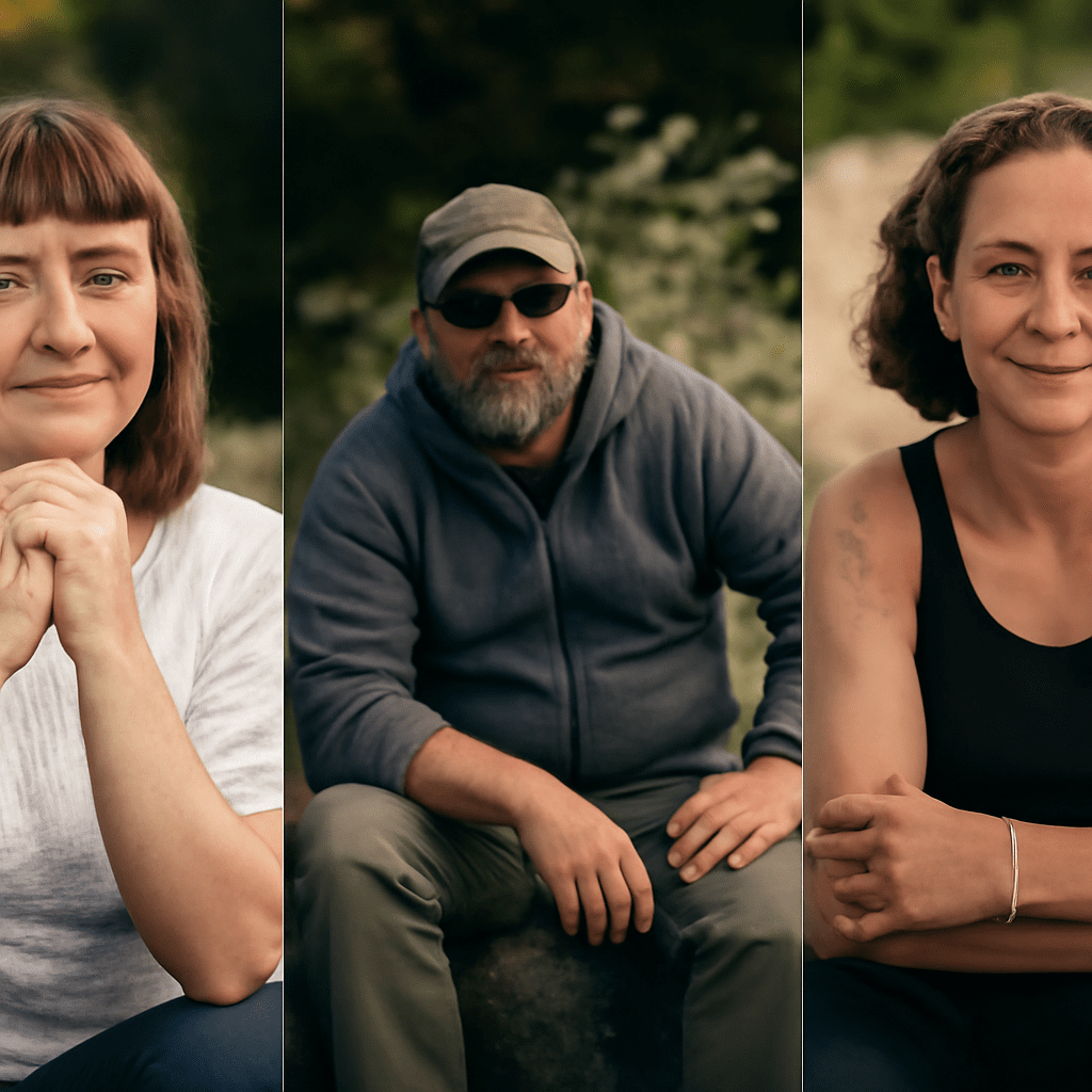 A collection of tintype photography and tin type photo examples