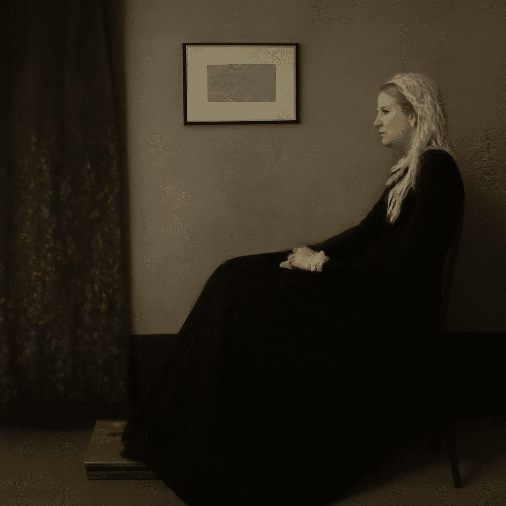 Whistler's Mother, Whistler Mother painting