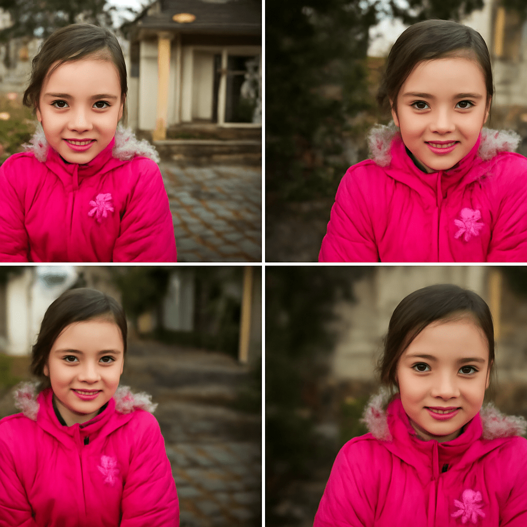 How to blur the background of a picture and create a blurred background image